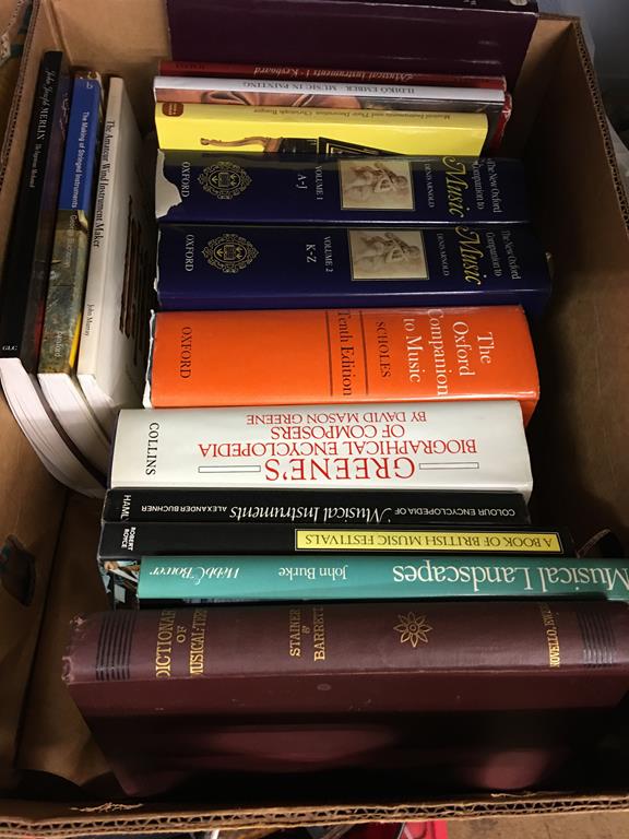 Three boxes of books, Music and Composers - Image 4 of 4