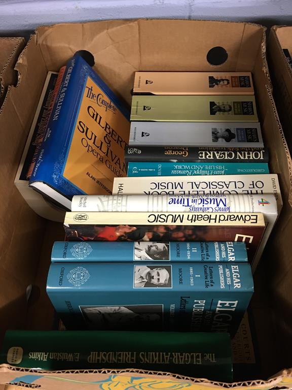 Three boxes of books, Music and Composers - Image 3 of 4