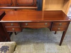 Reprodux mahogany dressing table