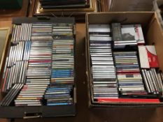 Two boxes of CDs, Classical