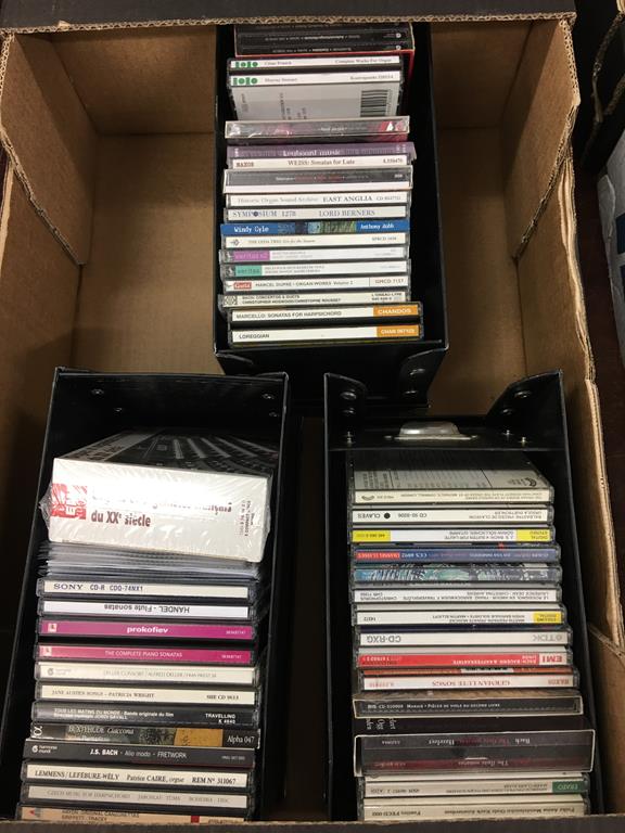 Two boxes of CDs, Classical - Image 2 of 3