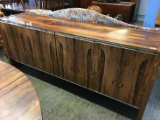 Rosewood sideboard by Merrow and Associates, 183cm wide x 46cm deep x 77cm high
