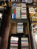 Two boxes of CDs, Classical