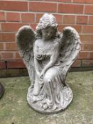 Composite garden figure of an Angel