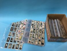Quantity of cigarette cards including Chairman, Barrat and Co. etc.