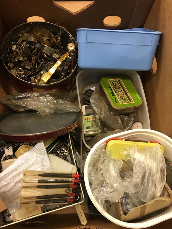 Quantity of watch and clock parts - Image 5 of 7