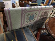 A patchwork Durham quilt