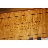 A mahogany cased square piano, by John Broadwood of Great Putney St., Golden Square, London,