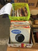 Collection of 45's, 50 and 60's rock and roll, including Elvis, Del Shannon etc.