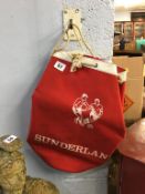 A Sunderland duffel bag