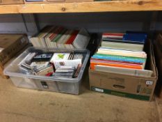 Quantity of sheet music and CDs