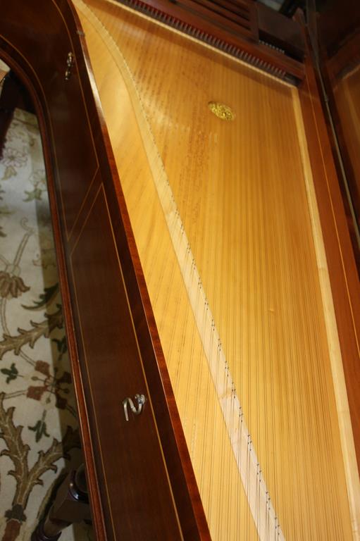 A Johannes Morley 'Londini Fecit' Harpsichord, the outer mahogany case with fruitwood stringing - Image 11 of 11