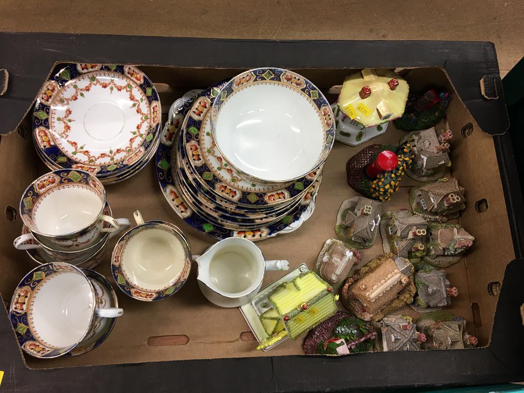 Six boxes of assorted including tea china etc. - Image 3 of 7