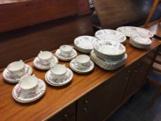 Forty nine pieces of Royal Worcester 'Dunrobin'