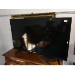 A Blaupunkt 42" TV, with remote