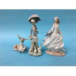 Three Lladro figures (3)