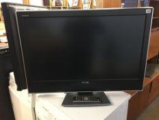 Toshiba 43" TV, with remote