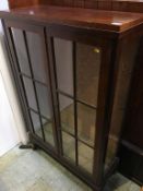 Mahogany china cabinet