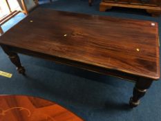 Mahogany coffee table