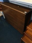 Teak drop leaf table