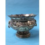 Silver bowl, 'The Alexander Clark' Manufacturing Co. Ltd, Birmingham, 1908, 21oz