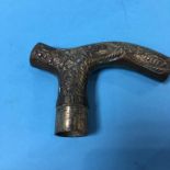 Brass cane handle