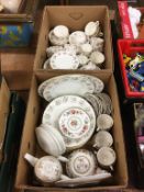 Assorted Grafton and Minton china, in two boxes