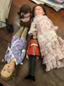 Various dolls including Armand Marseille