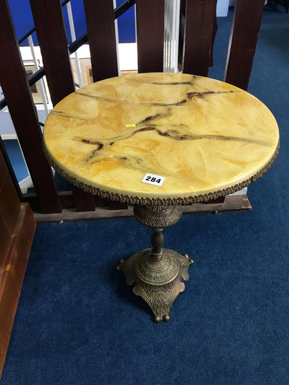 Decorative occasional table, 45cm diameter