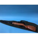 Under leaver air rifle and slip case