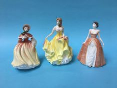 Three Royal Doulton figures