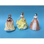 Three Royal Doulton figures