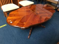 Italian style coffee table, 119cm x 69cm