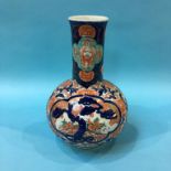 An Oriental Imari pattern vase