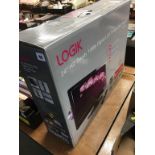 A boxed Logik TV
