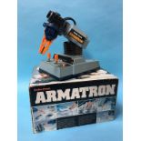 A boxed Radio Shack 'Armatron'