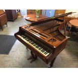 An early Collard and Collard mahogany square grand piano, numbered 2603, circa 1810, 202cm length,