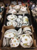 A large quantity of Royal Worcester 'Evesham'
