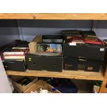 Four boxes of assorted books