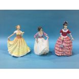 Three Royal Doulton figures