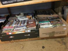 Four boxes Of DVDs