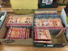 A collection of John Wayne DVDs