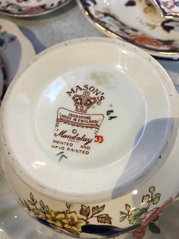 A large collection of Mason Mandalay china - Image 3 of 3