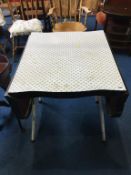 A 1960's Formica top gateleg table