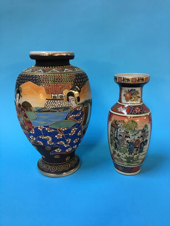 Two Oriental vases