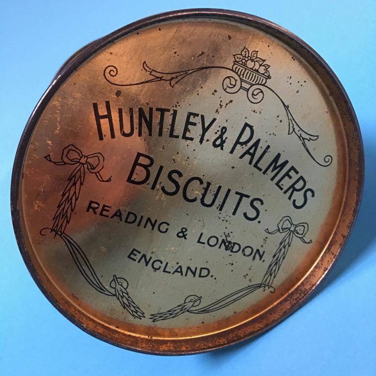 A Huntley and Palmer Toby jug biscuit tin - Image 2 of 2