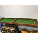 Mahogany bar billiards