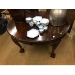 Victorian mahogany dining table