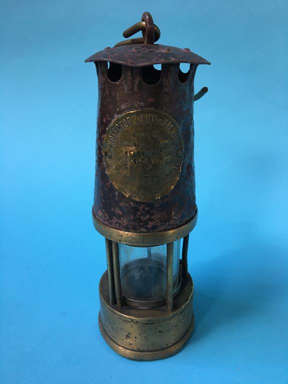 An Eccles miners lamp
