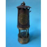 An Eccles miners lamp